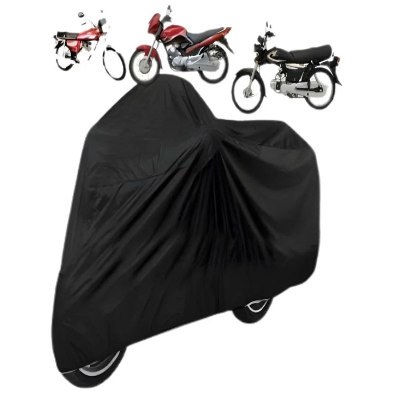 Bike Cover Dust & Water Proof | Universal 70CC Scratch & Rust Protection Cover | Random Color