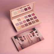 18 Colors Nude Eyeshadow Palette | Matte & Shimmer Pigmented Shades, Long-Lasting