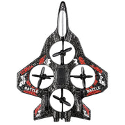 Premium RC Fighter Plane 2.4 GHz | Remote Control Foam Airplane Toy with Lights & 3D Stunt Glider