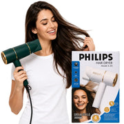 PHILIPS A-20 Hair Dryer | 2500W Salon Performance Hair Dryer | Intelligent Style Adapt Technology |  Negative Ions