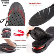 3 Layer Height Increase Insoles – Adjustable 3 cm to 7 cm | Soft, Comfortable & Shock-Absorbing | Elevator Shoe Inserts for Men & Women