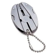 Stainless Steel Outdoor Portable Multitool Plier Knife | Mini Keychain Multi Tool with Screwdriver & Pouch | Camping, Hiking & Everyday Use