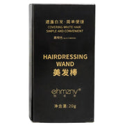 Brown Temporary Hair Color Stick | Long-Lasting Gray Coverage Hair Touch-Up Wand | 20g