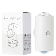 LED Night Light with Motion Sensor | Rechargeable Wireless Wall Lamp | Dimmable Smart Night Light | Magnetic Indoor & Outdoor Wall Light