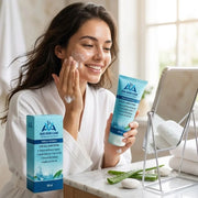 AVA Face Wash | Glycolic Acid & Vitamin-Enriched Brightening Cleanser | Deep Cleansing & Hydrating Formula | For All Skin Types