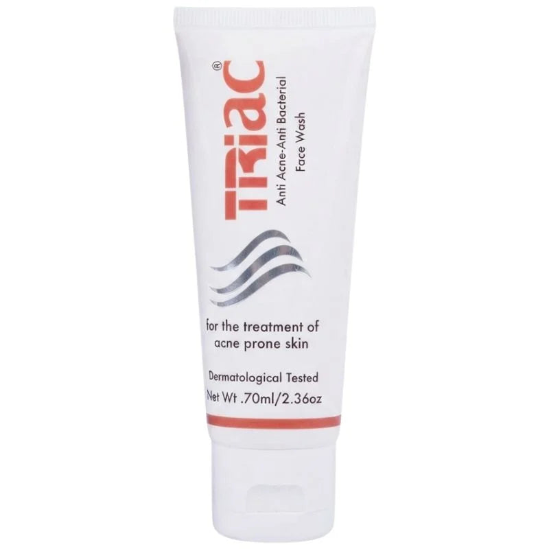 Triac Advanced Anti Acne Face Wash | Deep Cleansing Facial Wash for Acne-Prone Skin | 70ml